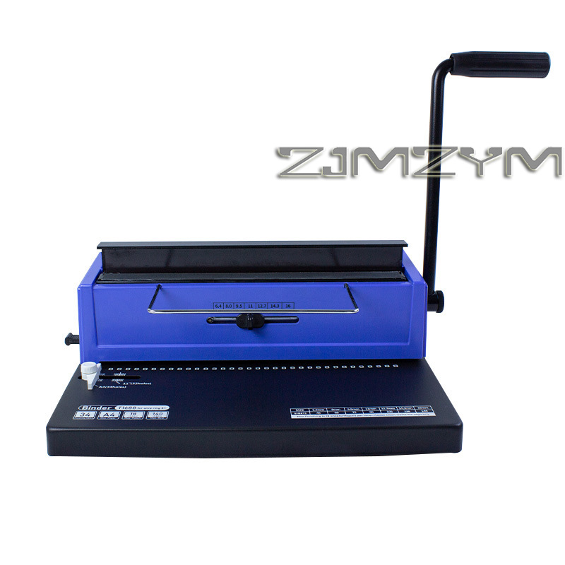 Binding Machine Comb - Square/Round Hole 34-hole Iron Ring Binding