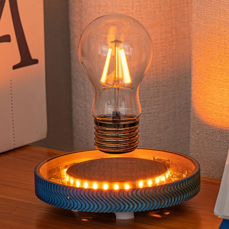 The Office Tech - Levitating Floating Wireless LED Light Bulb