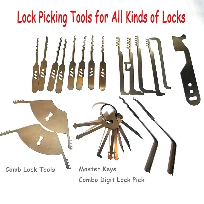 Binding Machine Comb - Multitool Door Repair Comb Tool Bypass