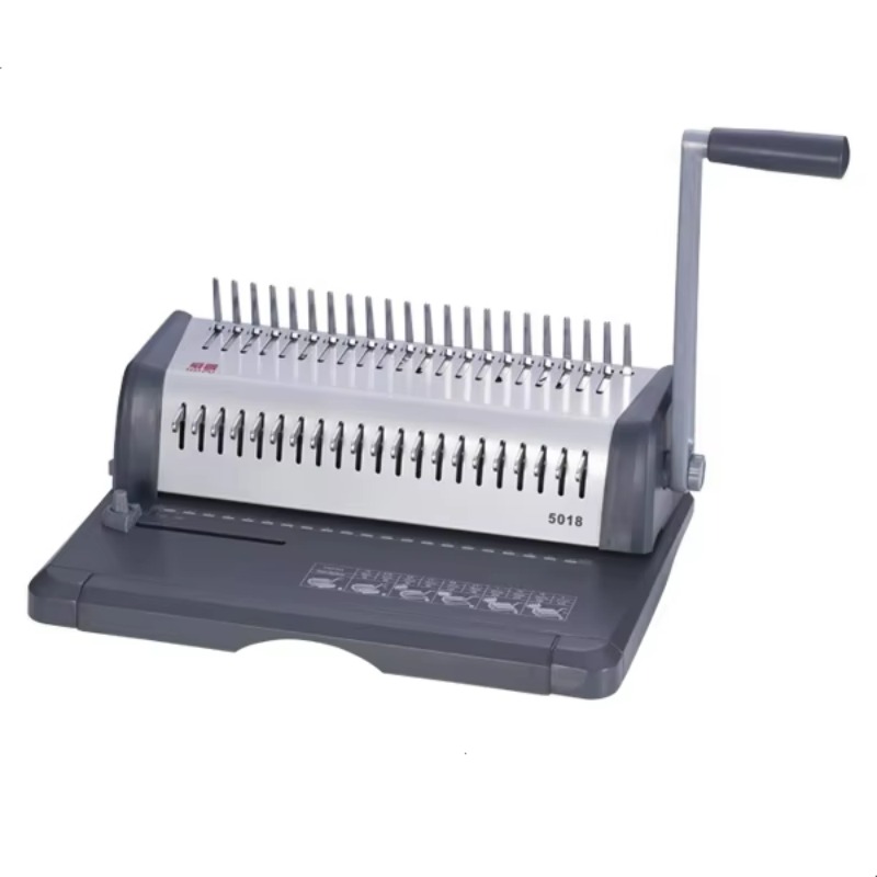 Binding Machine Comb - WD-5018 Desktop A4 Size Paper Manual