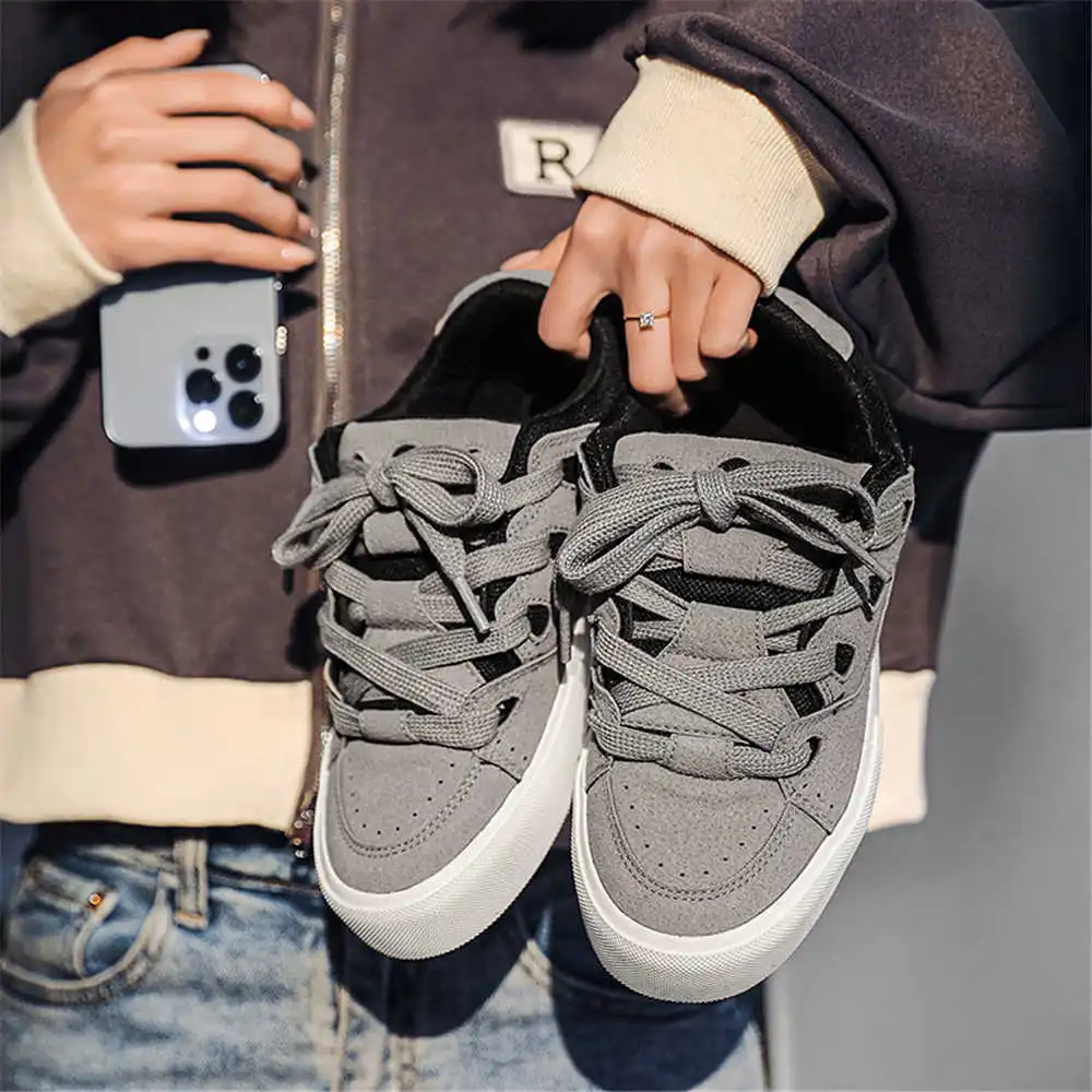 Tech Office Outfits Men - With Lacing Hiphop Women's School Shoes