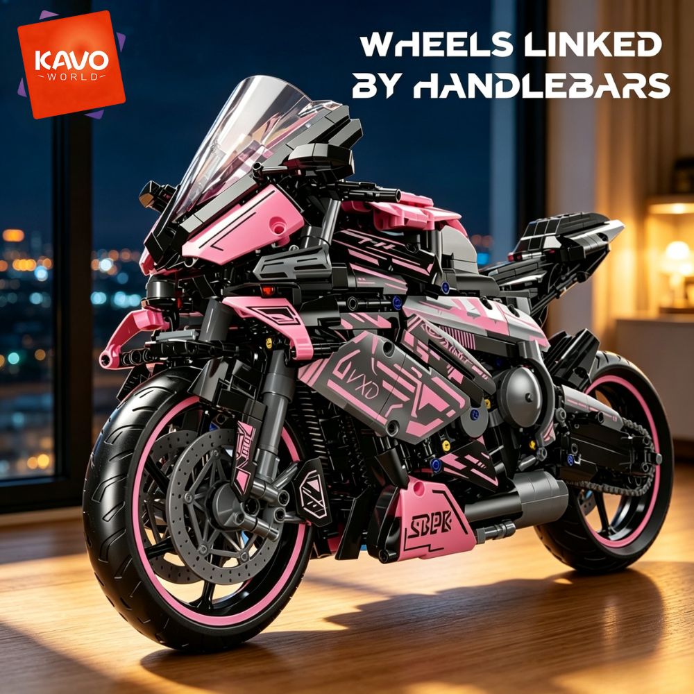 High Tech Office Room - KAVOWORLD 1:5 Large Scale Motorcycle Building