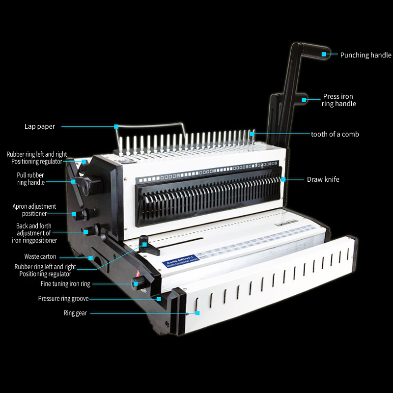 3 in 1 Binding  Machine Wire O - Binding Machine Comb 评论和价格