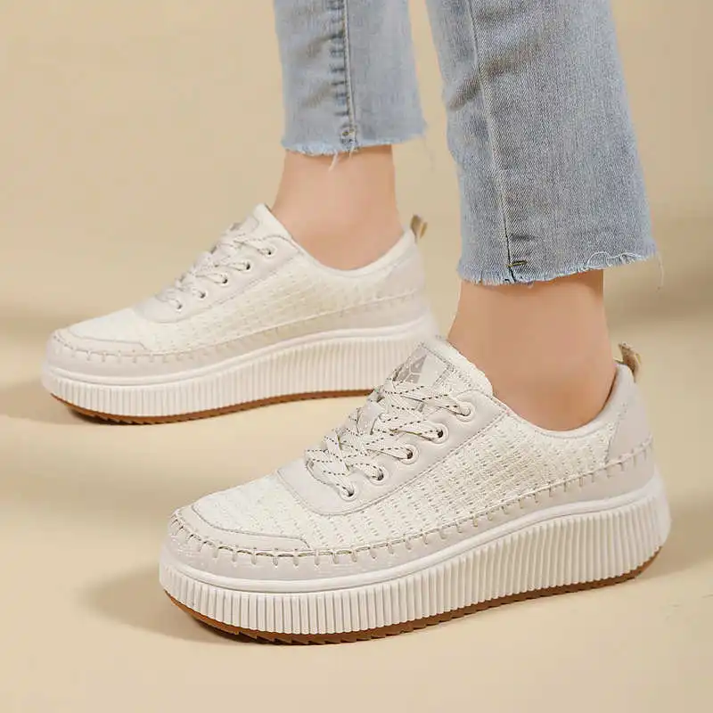 Brown Shoes Woman Flats Autumn - Office Tech Design 评论和价格