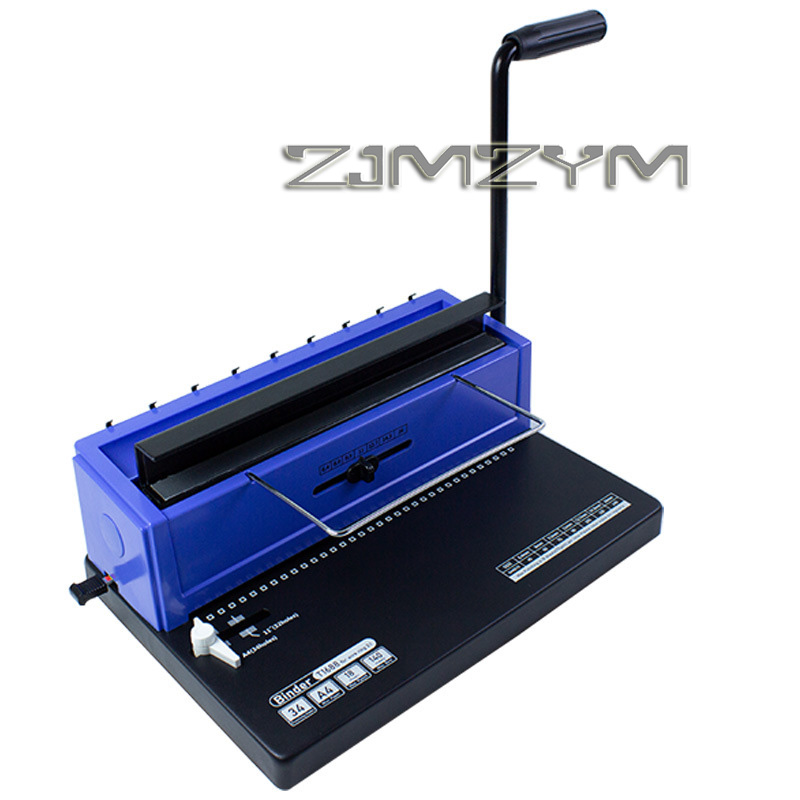 Square/Round Hole 34-hole Iron - Binding Machine Comb 评论和价格