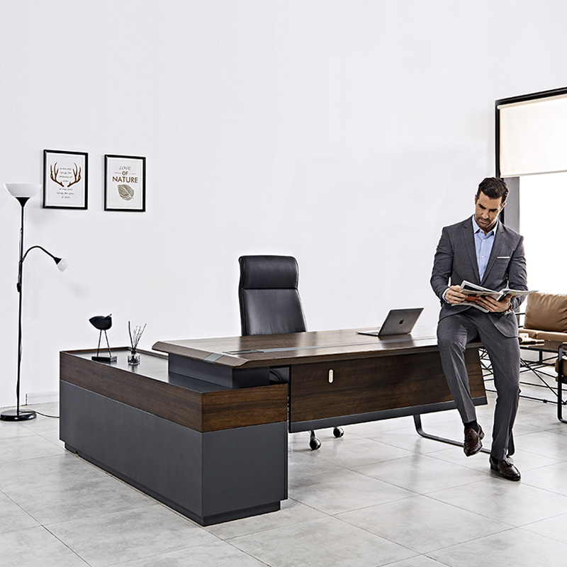 Modern Luxury Wooden Office De - Office Tech Design 评论和价格