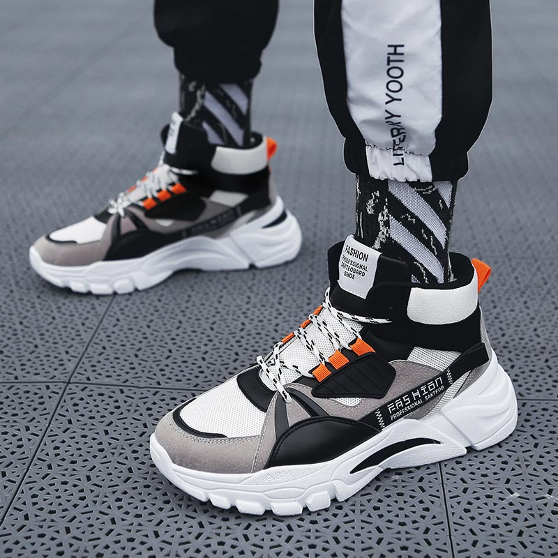 Hightop Summer Men's Sport Sho - Tech Office Outfits Men 评论和价格