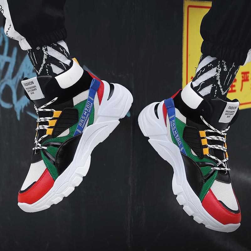 Hightop Summer Men's Sport Sho - Tech Office Outfits Men 评论和价格