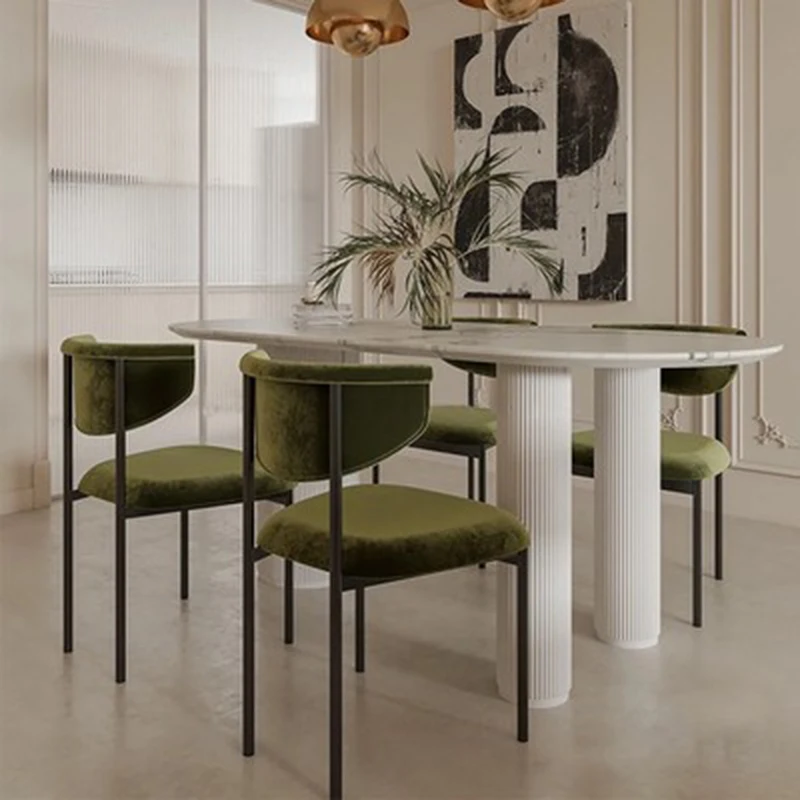 Luxury Retro Modern Dining Cha - High Tech Office Room 评论和价格
