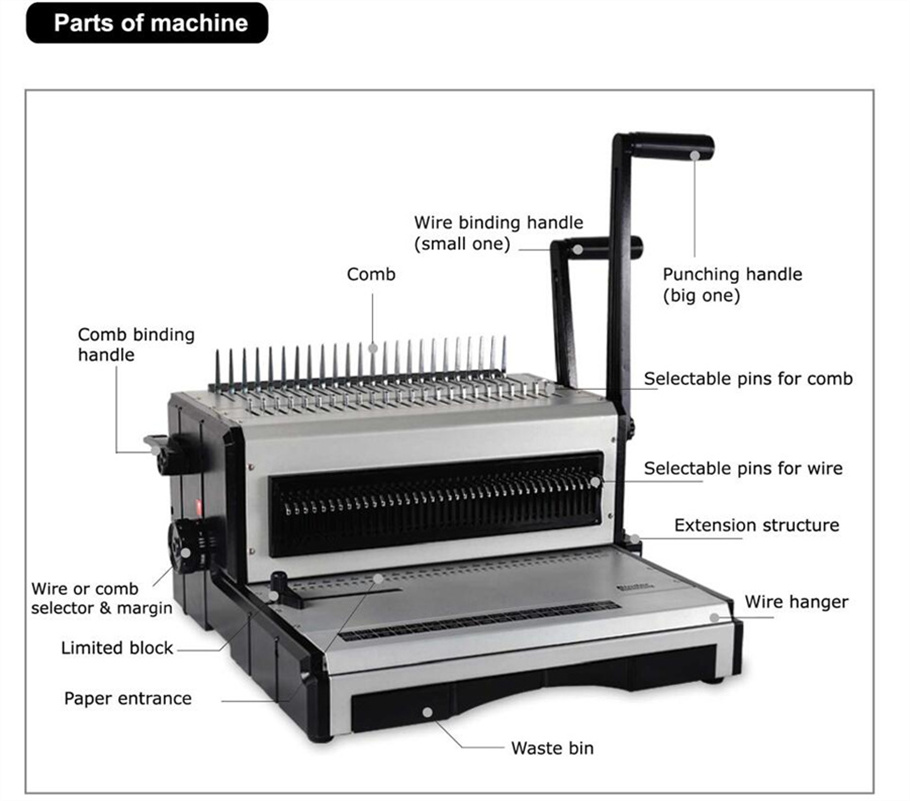 SG-ST2960 Comb and Wire Bindin - Binding Machine Comb 评论和价格