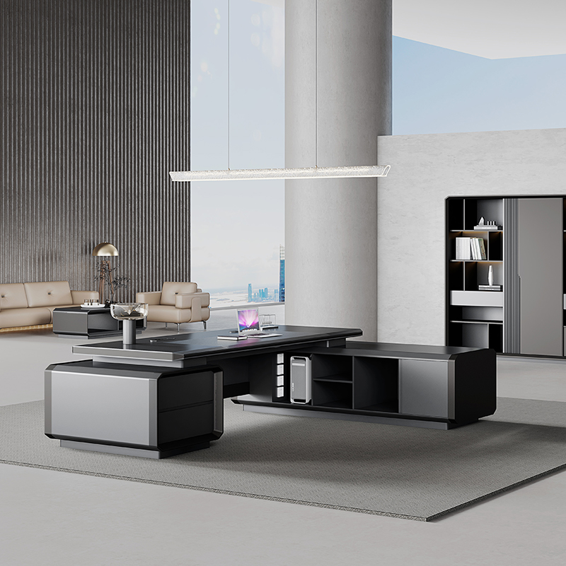 -Modern Luxury Wooden Desk Wor - Office Tech Design 评论和价格