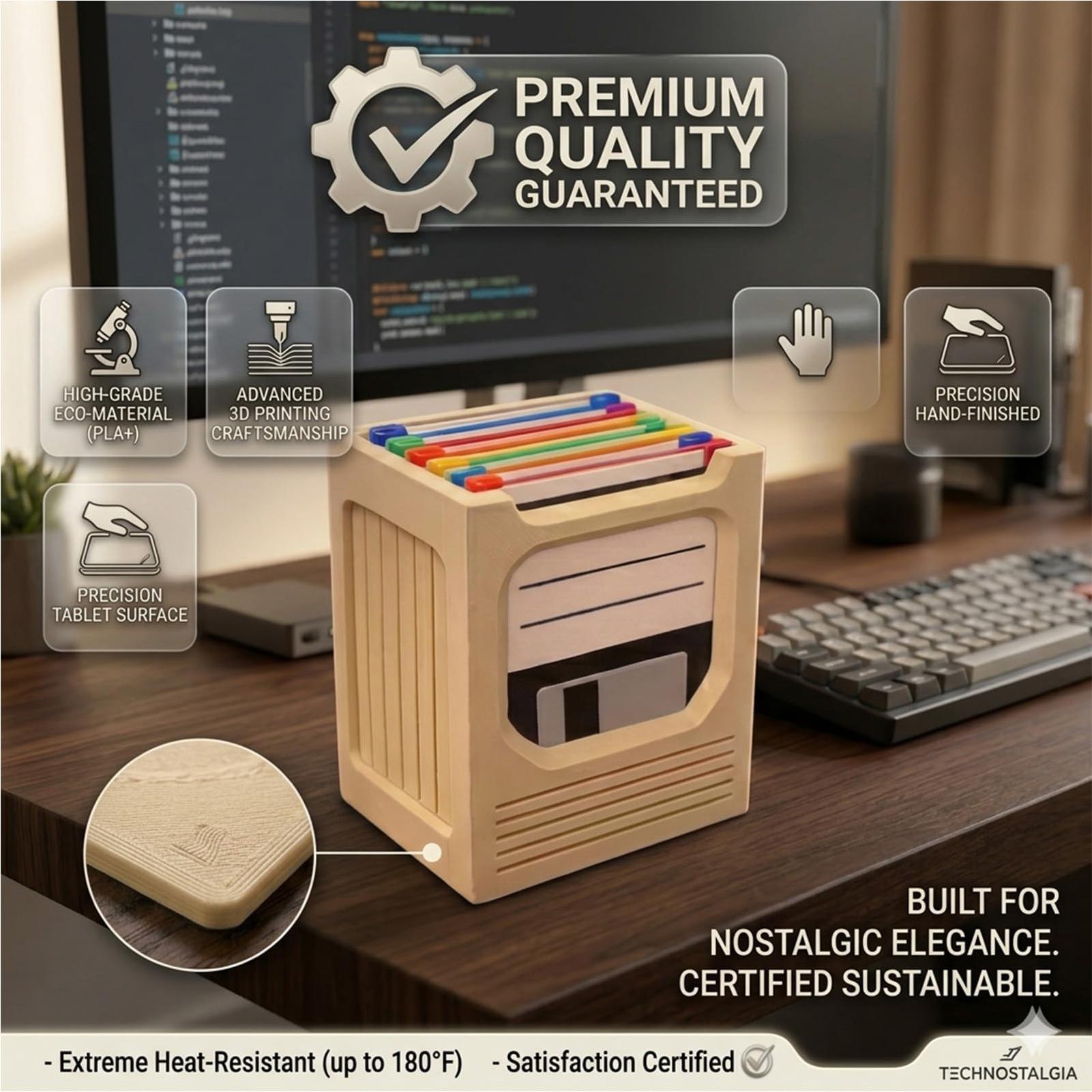 Retro Tech Coaster Holder Set  - The Office Tech 评论和价格