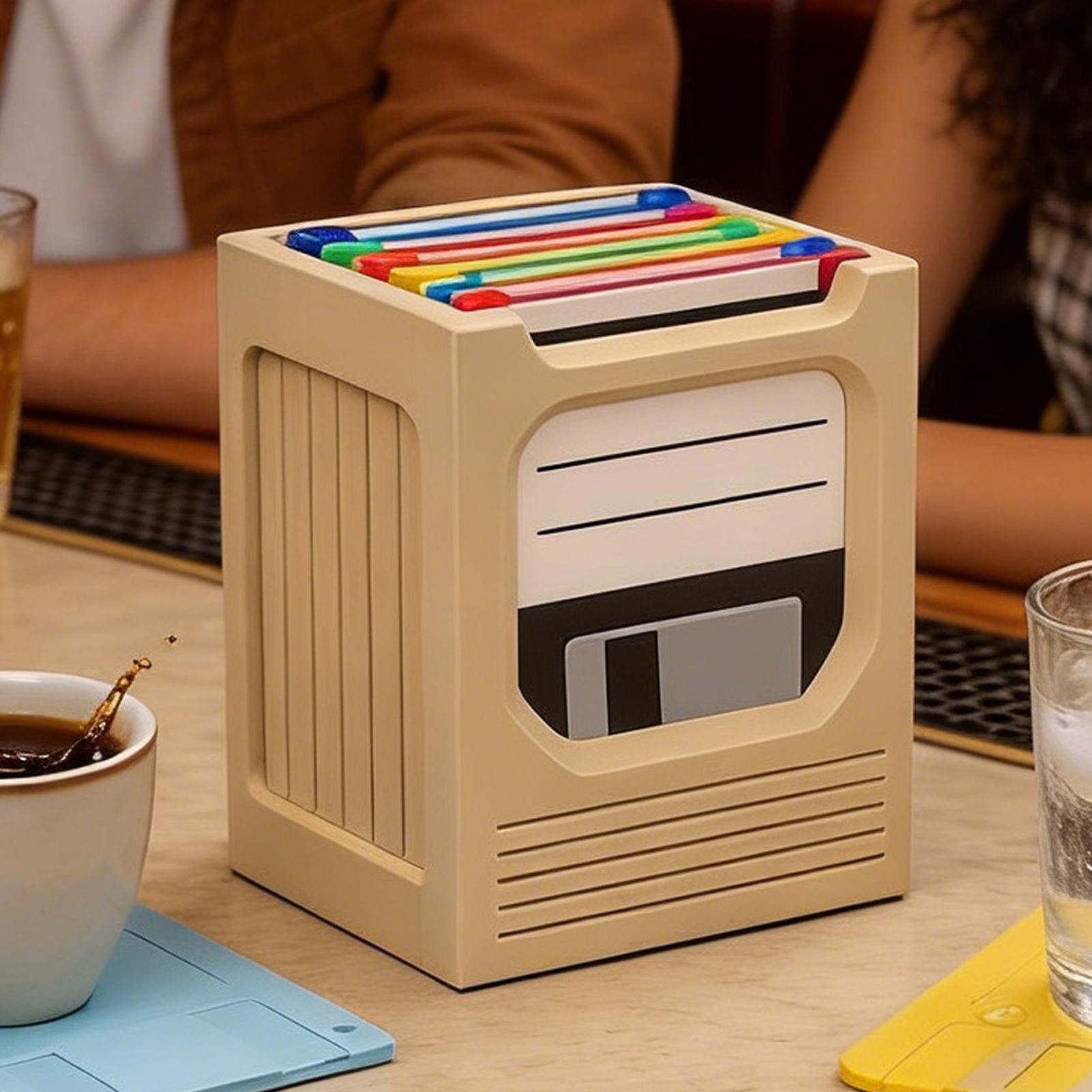 Retro Tech Coaster Holder Set  - The Office Tech 评论和价格