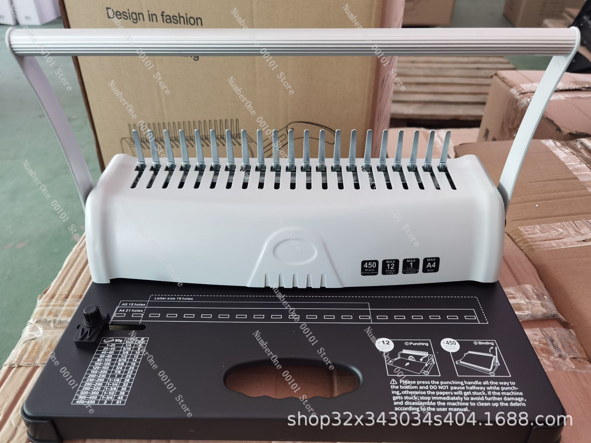 21 Holes Manual Comb Binding M - Binding Machine Comb 评论和价格