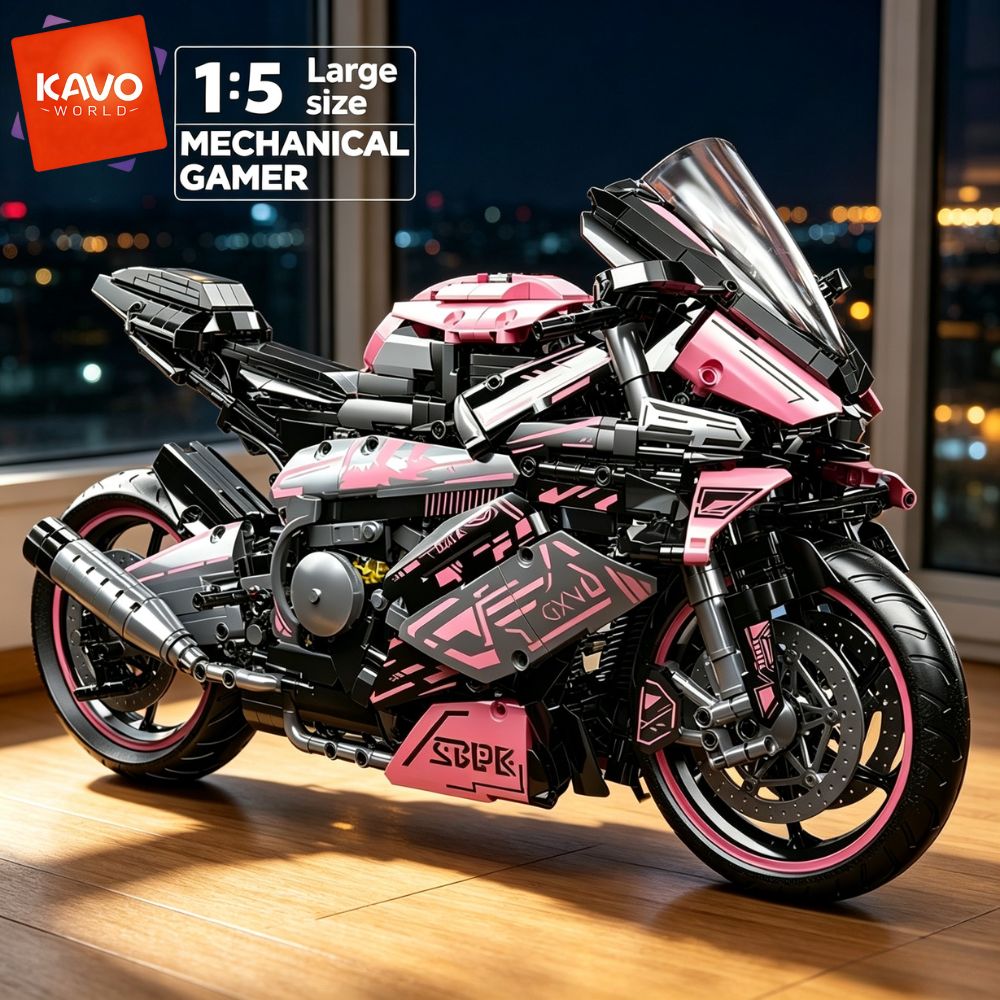 KAVOWORLD 1:5 Large Scale Moto - High Tech Office Room 评论和价格