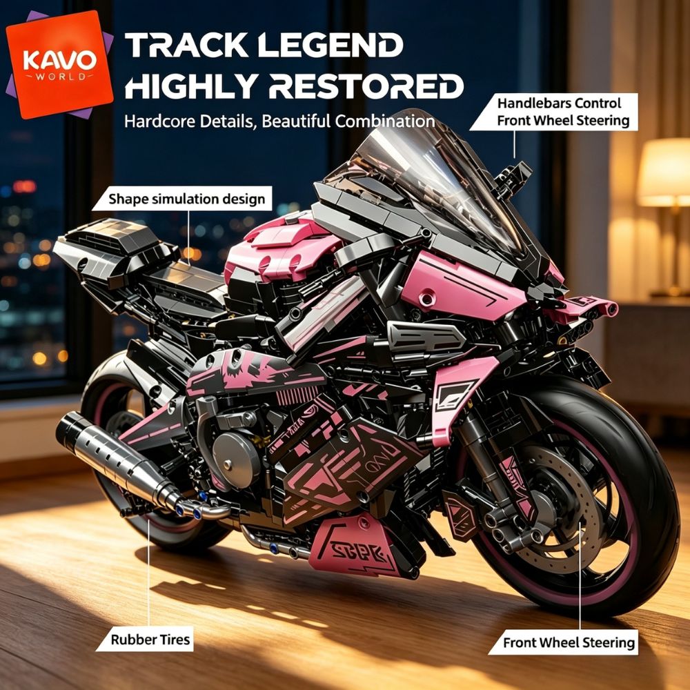 KAVOWORLD 1:5 Large Scale Moto - High Tech Office Room 评论和价格